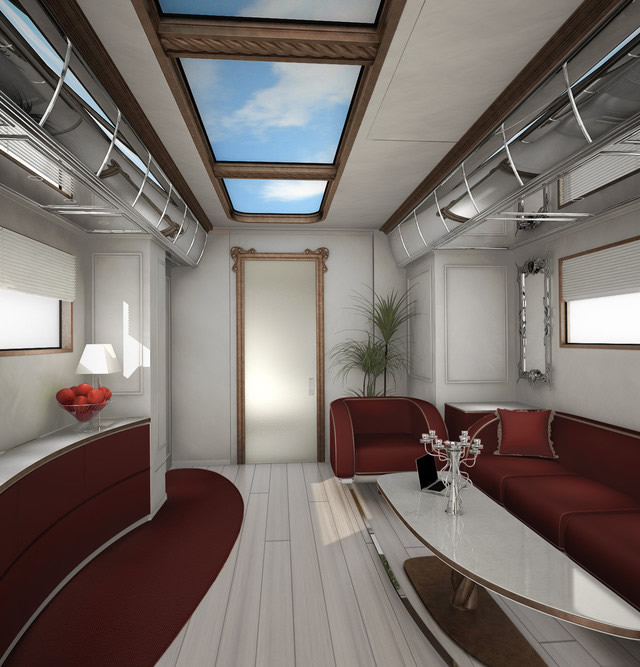 Marchi eleMMent Palazzo motorhome interior