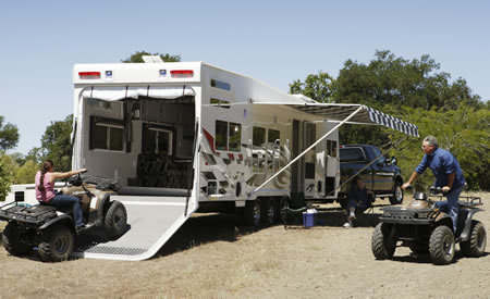 sport utility RV Toy Hauler RV