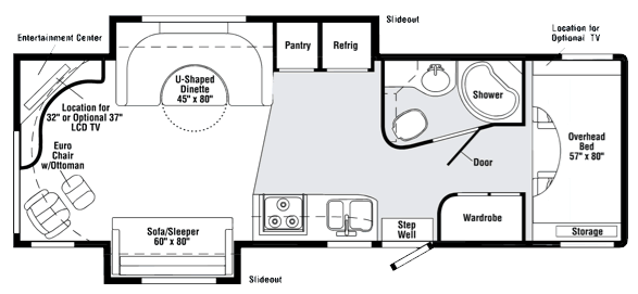 Winnebago 30D Class C Motorhome